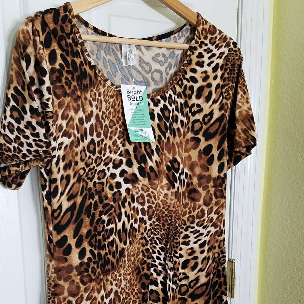 Honey and lace Auburn jaguar animal print unicorn