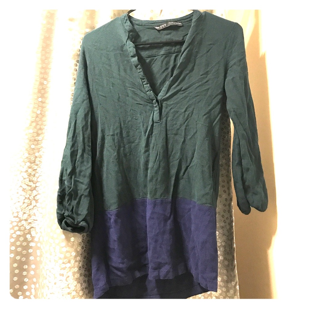 Zara basics tunic
