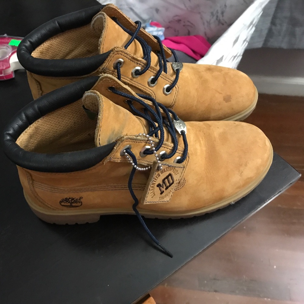 Woman timberlands