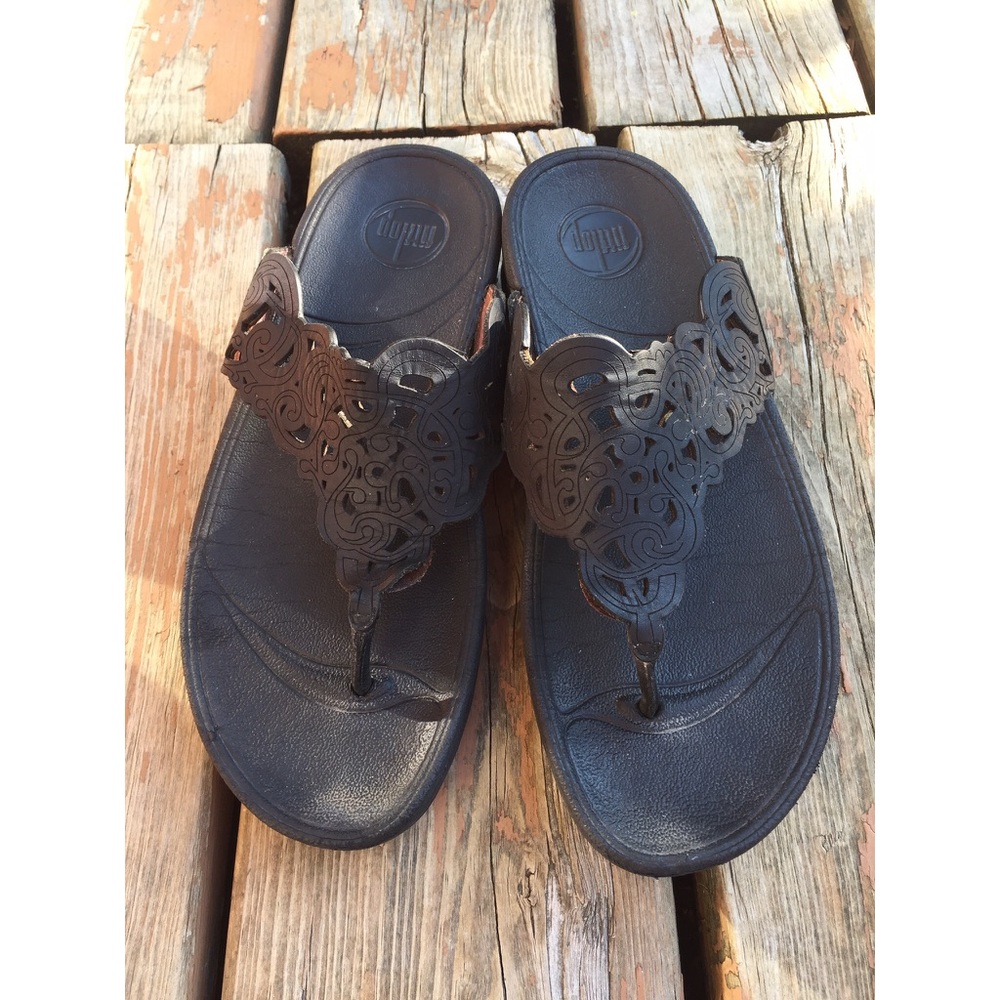 Fit Flops: Black Leather (38), Neutral Design