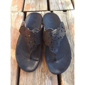 Fit Flops: Black Leather (38), Neutral Design