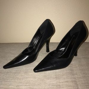 Black Pointed Toe Heels