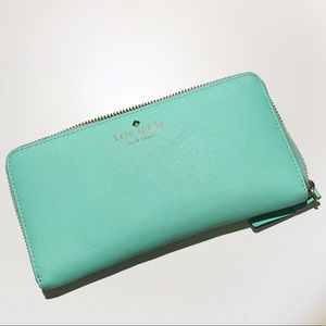 Kate Spade Grand Street Neda Wallet in Robin Egg