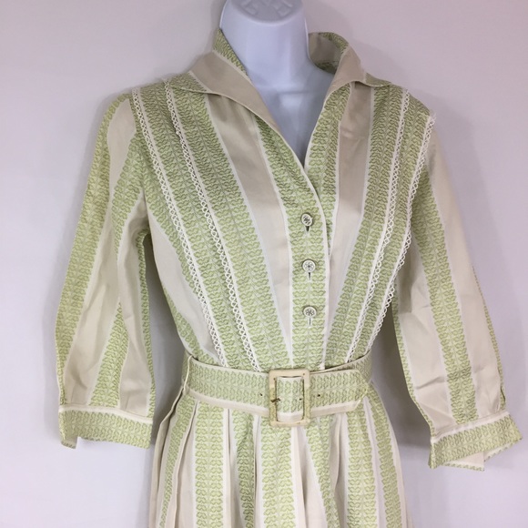 Julie Miller Belted A Line Dress See Measurements - Picture 2 of 8