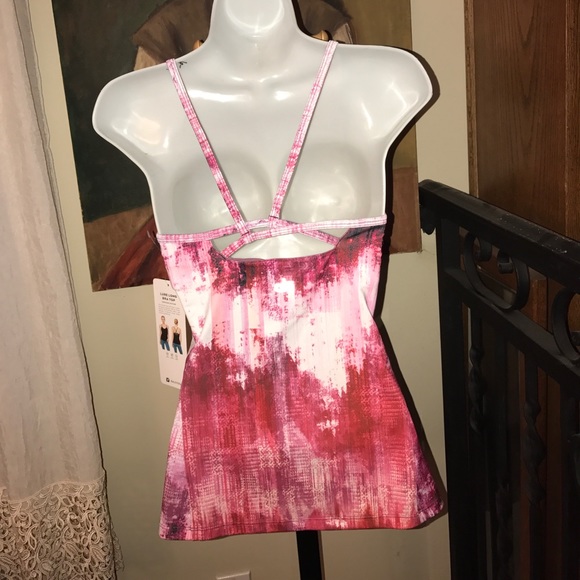 Ylo Yoga Lure Long Bra top NWT Desert Sunset med - Picture 4 of 7