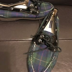 Plaid Sperry Top-Sider's