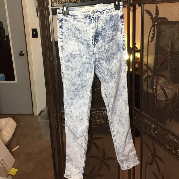 Abercrombie & Fitch size 8 Waist 29 blue jeans - Picture 1 of 4