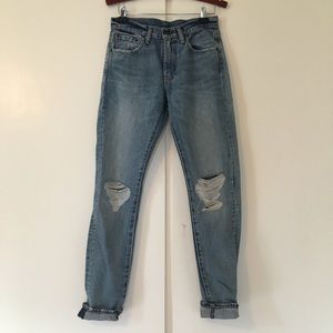 Levi's 505c light wash jeans