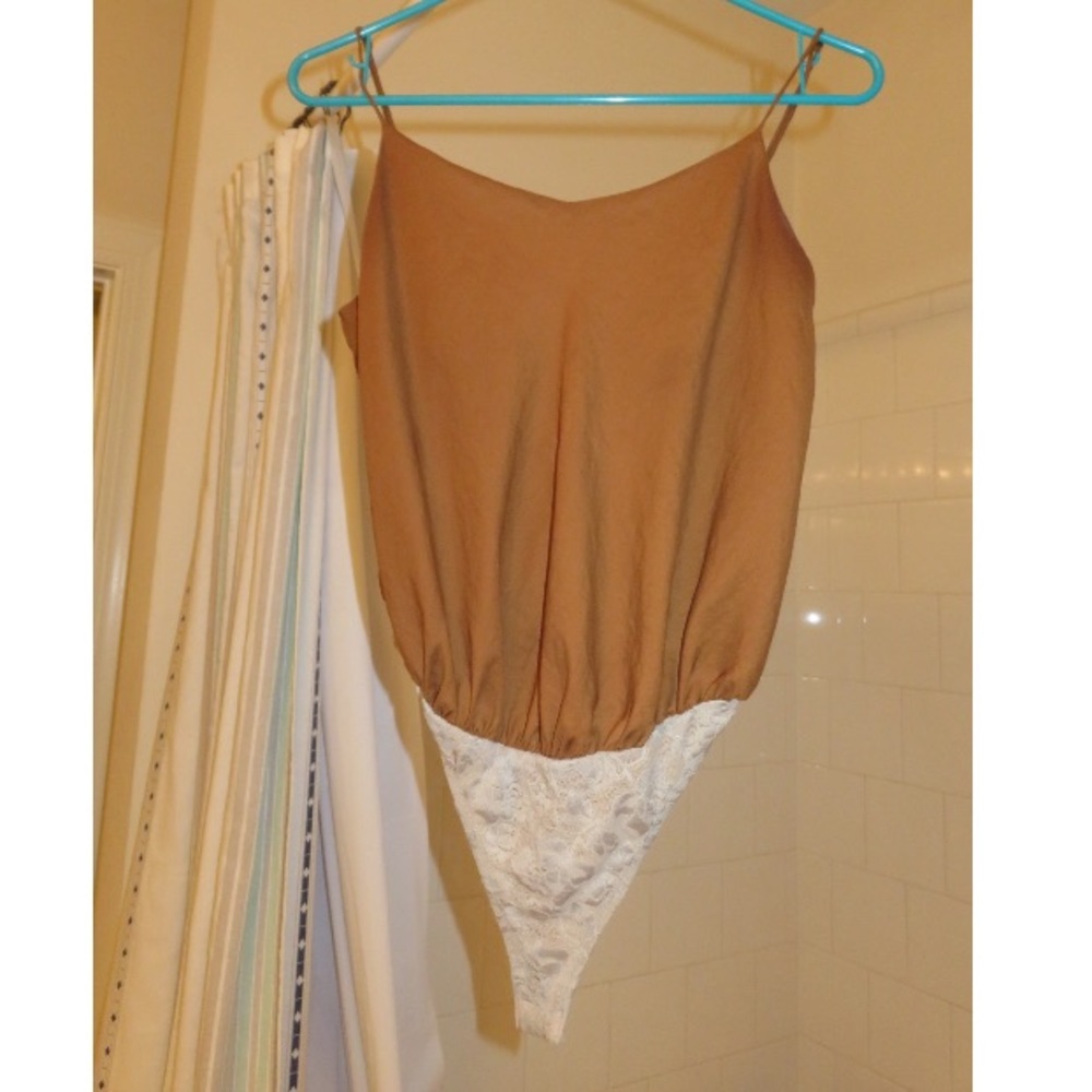 Free people copper bodysuit