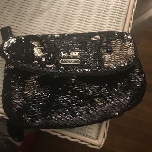 Coach Sequins Wristlet