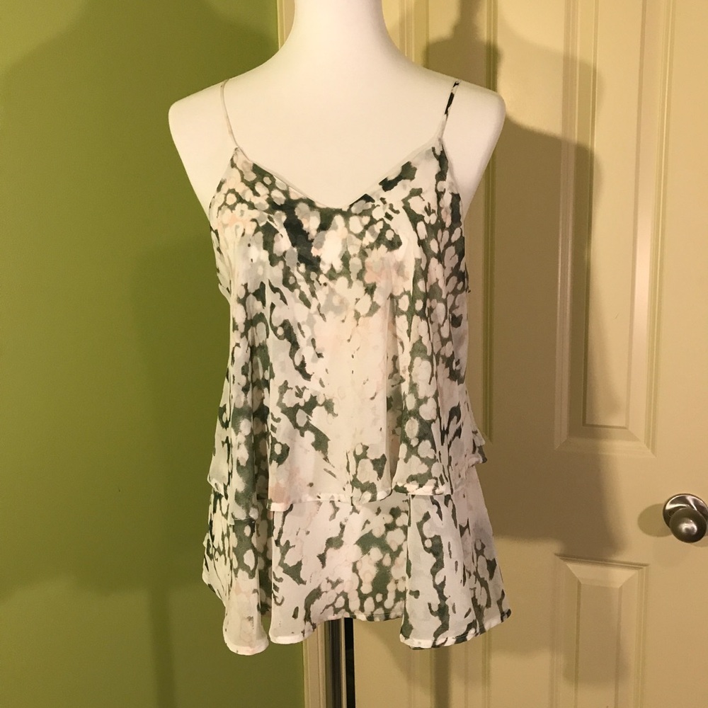 Floral Print Layered Blouse