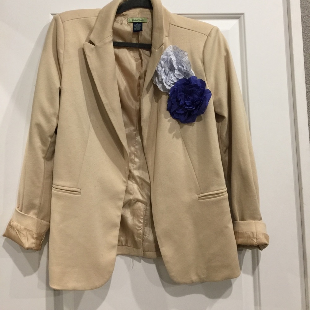 Tan Blazer...fall staple!