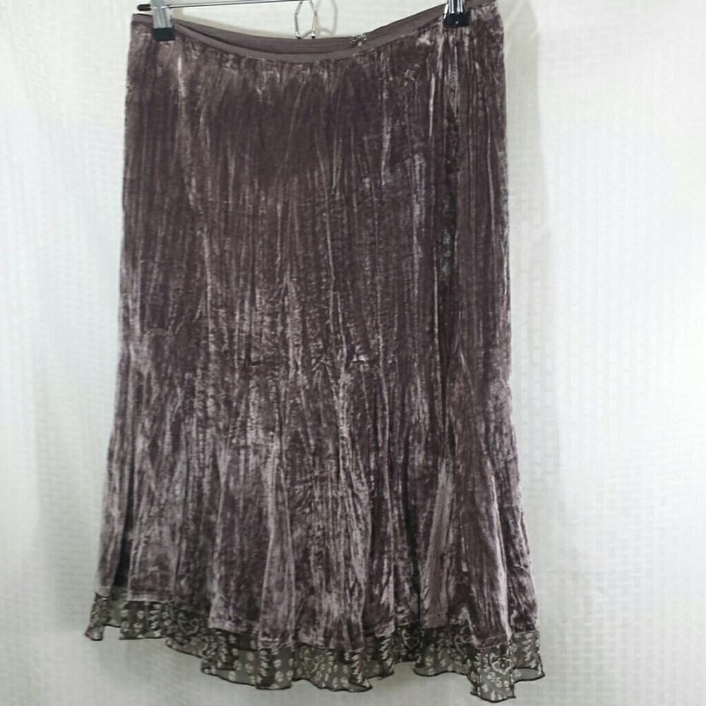 Gianni Bini Plush Tulip Skirt