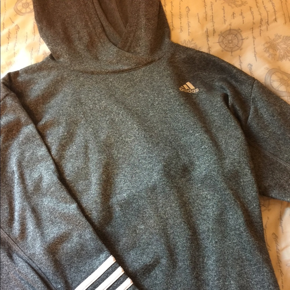 Adidas Grey hoodie