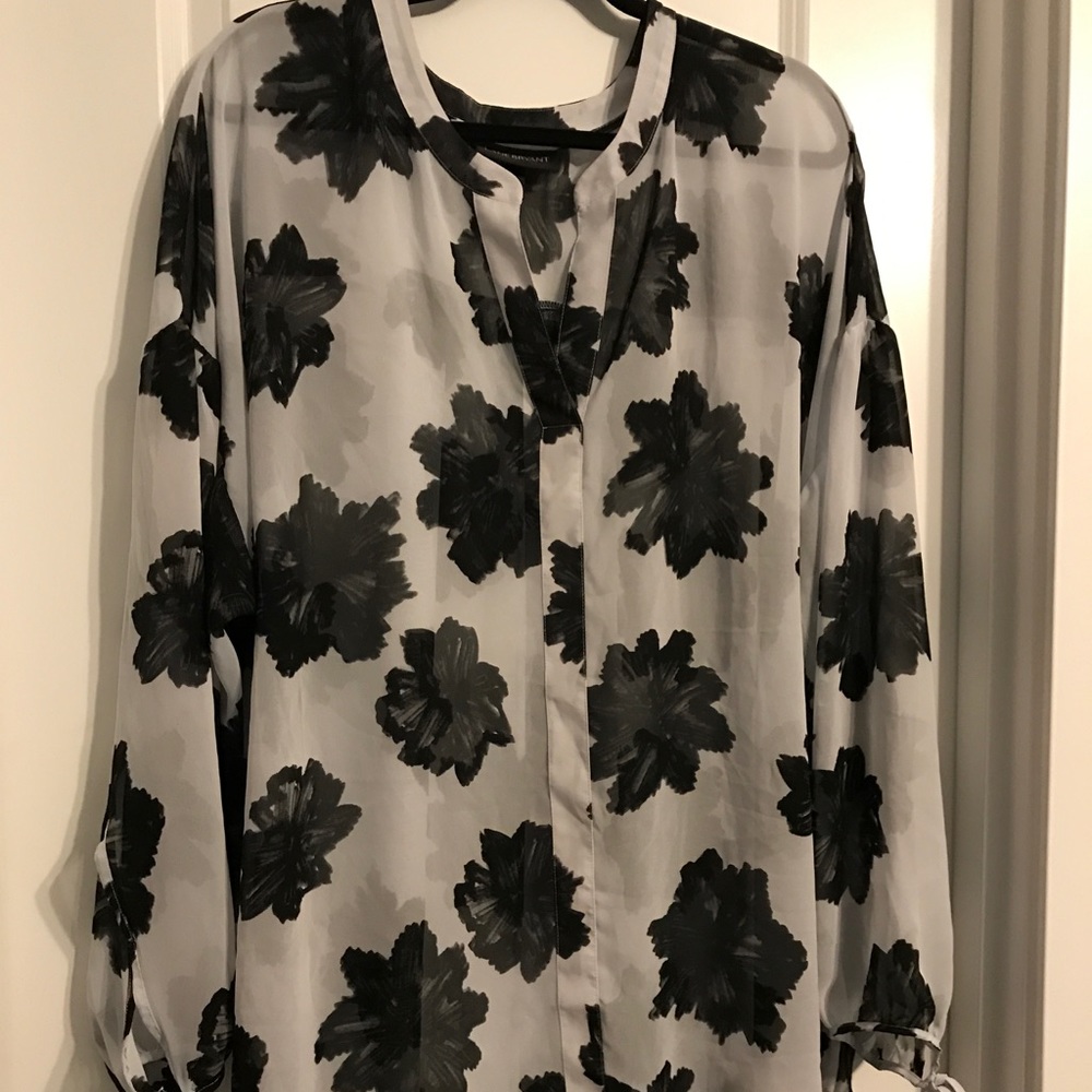 Floral Peasant Blouse