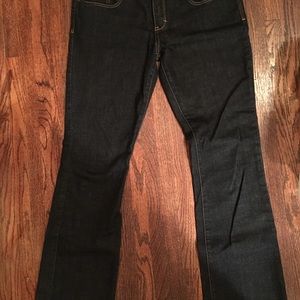 Women's dark jeans