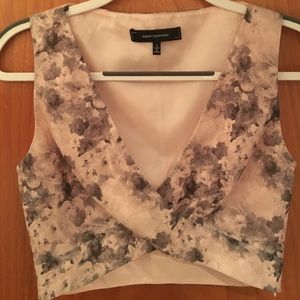 Robert Rodriguez Floral Crop Top