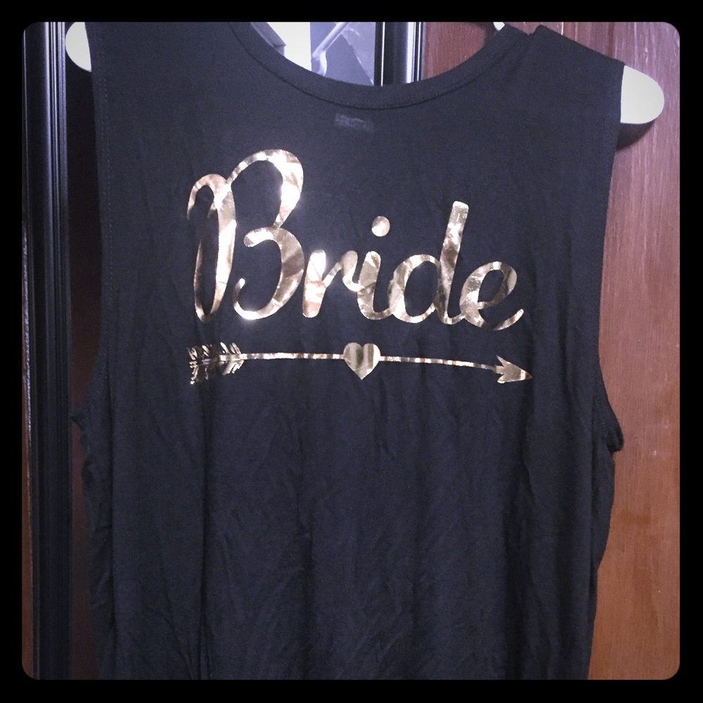 Bride tee shirt, loose fitting New