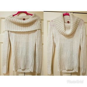 turtle neck crochet sweater for winter