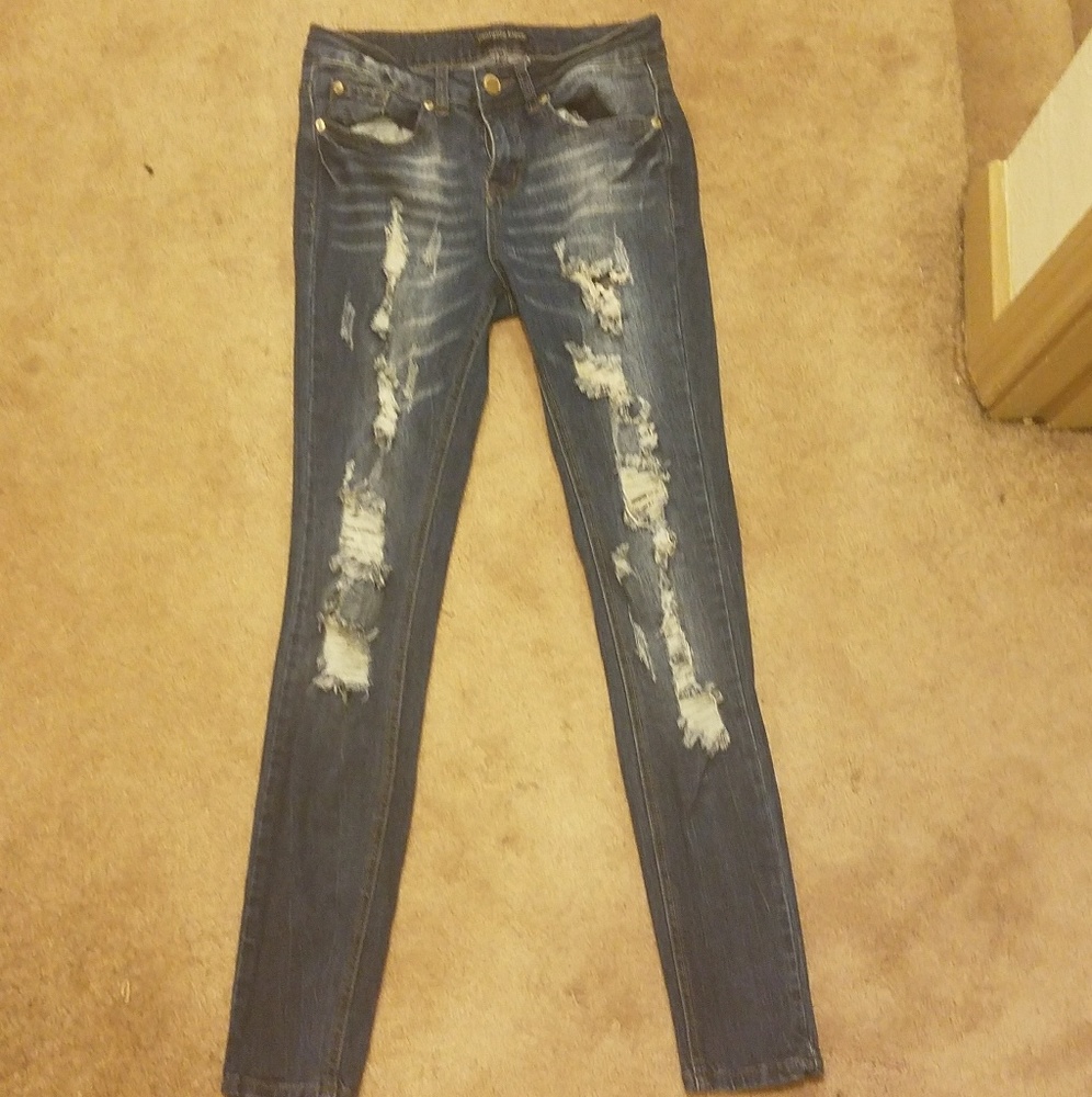 Ripped Denim Jeans