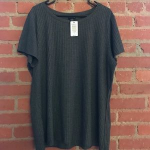 90s Inspo Ribbed T Shirt