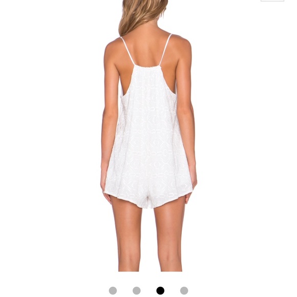 NWT The Ldrs embroidered romper in ivory - Picture 4 of 5