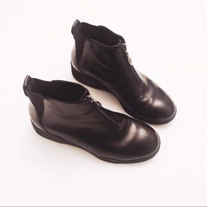 Cole Haan Black Leather Booties