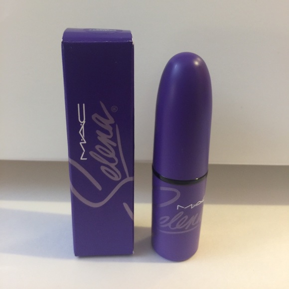 MAC Selena Glaze Lipstick Amor Prohibido NEW - Picture 2 of 2