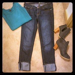 Gap Straight Cuff Jeans