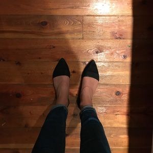 Madewell D'orsay flats size 9
