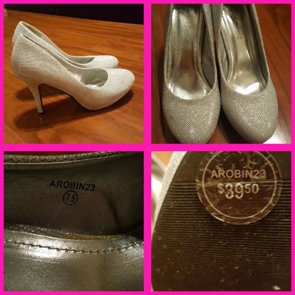Sparkly heels