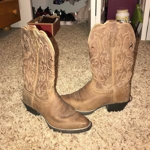 Justin's cowgirl boot