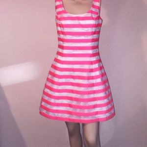 Lilly Pulitzer Pink Striped Dress Lilly Pulitzer Pink Striped Dress