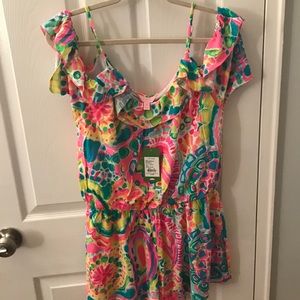 ☀️NEW w tags! Pulitzer Fenella Ruffle Romper