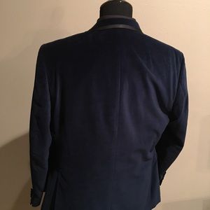 Tallia Men's 42L Blue Velvet Blazer