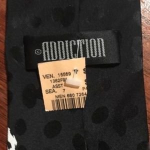 Addiction Accessories - Addiction Men's Tie Dalmatians Dogs 100% Silk Euc Addiction Accessories - Addiction Men's Tie Dalmatians Dogs 100% Silk Euc