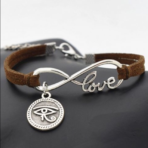 Jewelry - 🔴 🆕 SOLD Egyptian Eyes Infinity Love Bracelet