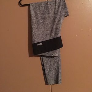 VS pink leggings