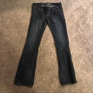 Express boot cut jeans