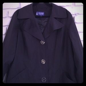 London Fog jacket black perfect condition