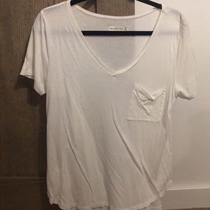 Abercrombie white T