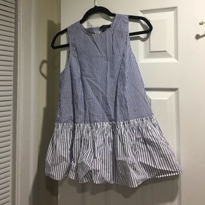 BNWT j. Crew sleeveless blouse