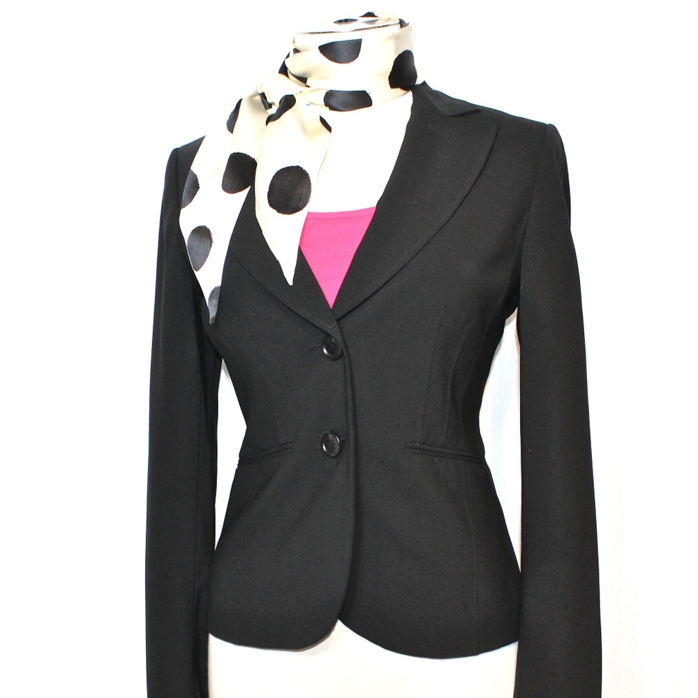 PRICE⬇️NEAR NEW★AT All-Season Black Wool Blazer