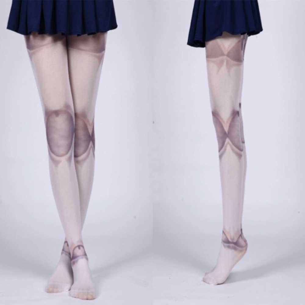 Doll Leg Joint Halloween Costume Tights Stockings