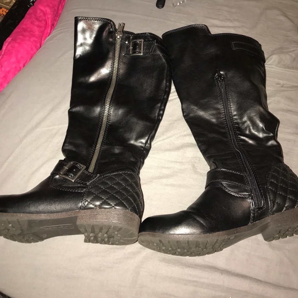 Material girl tall boots