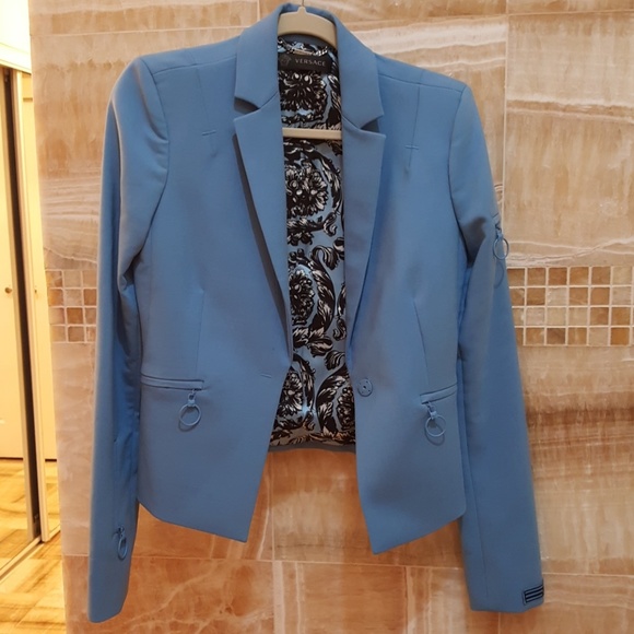 VERSACE ready to wear fall/winter crop blazer pant - Picture 6 of 8