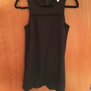Black Suede Dress