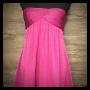 BCBG MAXAZRIA Purple Strapless Dress Size 6