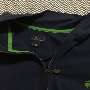 Brand new men's 1/4 zip Brooks brothers sweater