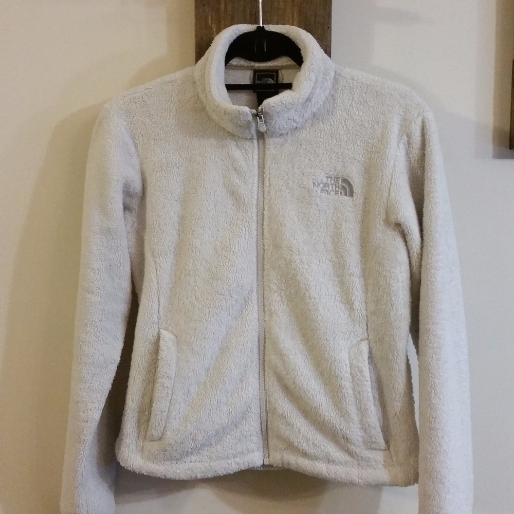 Cream North Face Fleece